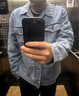 Levi's李維斯情侶同款美式經(jīng)典復古休閑時(shí)尚潮牌修身牛仔夾克外套 淺藍色 L 曬單實(shí)拍圖