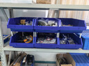 固特優(yōu) 組立零件盒 長(cháng)600寬400高220mm 藍色 倉儲收納螺絲工具盒 曬單實(shí)拍圖