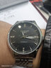 【明星推薦】冠琴（GUANQIN）手表男士機械表全自動(dòng)男表 夜光防水表新款鑲鉆商務(wù)雙日歷名牌鋼帶腕表 【明星推薦】本色黑面 曬單實(shí)拍圖