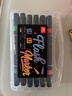 真彩（TRUECOLOR）24色軟頭閃光馬克筆雙色帶流光閃粉啫喱水彩筆熒光筆鐳射珠光彩繪畫(huà)手抄報兒童小學(xué)生手賬專(zhuān)用6088 曬單實(shí)拍圖