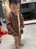 優(yōu)衣庫(kù)嬰幼兒寶寶壓線開衫/外套上衣25秋冬新款479599 30 淺米色 90 曬單實(shí)拍圖