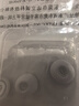 相曼適用華為FreebudsPro4耳塞耳帽耳機套定制三階記憶海棉硅膠耳塞套配件 Pro4【灰白色】定制三階記憶海綿 中號1對 曬單實(shí)拍圖