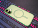 貝爾金（BELKIN）適用蘋(píng)果17手機殼 iPhone17全包磁吸手機殼 綠色半透明手機保護套 曬單實(shí)拍圖
