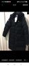 FILA 90鵝絨|斐樂(lè )官方女裝長(cháng)款羽絨服冬季運動(dòng)連帽保暖羽絨外套 深黑-BK L 170/88A/L 曬單實(shí)拍圖