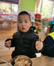 G.DUCKKIDS小黃鴨兒童輕薄羽絨服短款男女童中大童連帽純色保暖小孩寶寶外套 黑色 100 尺碼2~3歲【 90-100cm】 曬單實(shí)拍圖