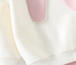 優(yōu)奇女童春款衛(wèi)衣套裝嬰兒衣服休閑衛(wèi)衣套裝秋裝春秋女寶寶分體兩件套 曬單實(shí)拍圖
