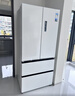 美的（Midea）M60機皇550法式多門(mén)超薄純平全嵌一級除菌凈味大容量家用制冰冰箱雙系統MR-550WUFIPZE國家補貼 曬單實(shí)拍圖