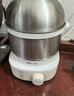 小熊（Bear）蒸蛋器 煮蛋器自動(dòng)斷電 小型不銹鋼多功能 雙層早餐蒸煮雞蛋早餐神器ZDQ-Y14F3 曬單實(shí)拍圖