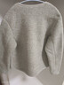 優(yōu)衣庫女裝仿羊羔絨搖粒絨圓領(lǐng)開(kāi)衫/千金風(fēng)外套472938 30 淺米色 M /160/84A 曬單實(shí)拍圖