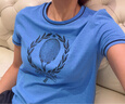 lululemon丨Crewneck 女士網(wǎng)球圓領(lǐng)短袖 T 恤 *圖案款 LW3JR4S 泳池派對(duì)藍(lán)/恣意藍(lán) S 曬單實(shí)拍圖