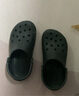 卡駱馳（crocs）經(jīng)典Clog男女沙灘洞洞鞋涼拖鞋10001 10001-001  36  曬單實(shí)拍圖