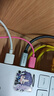 ULT-unite優(yōu)籟特Type-C轉(zhuǎn)DP1.4線8K高清雷電4轉(zhuǎn)換頭USB-C轉(zhuǎn)接器240Hz手機(jī)投屏筆記本外接電腦顯示器編織1米 曬單實(shí)拍圖