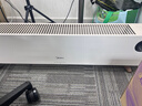美的（Midea）踢腳線(xiàn)取暖器家用/防水電暖器電暖氣片智能遙控對衡式節能省電輕音移動(dòng)地暖器暖風(fēng) 【升級AI語(yǔ)音控制】22QHR 語(yǔ)音控制 曬單實(shí)拍圖