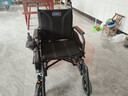 英洛華電動(dòng)輪椅智能全自動(dòng)折疊殘疾人便攜老年人四輪電動(dòng)輪椅車(chē)W5216 低靠背丨40AH鋰電+減震+跑70公里 曬單實(shí)拍圖