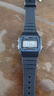卡西歐（CASIO）小方塊簡(jiǎn)約復古防水電子學(xué)生表男女手表情人節禮物 F-91W-1 曬單實(shí)拍圖