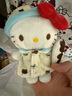 迪士尼正版廚師helloKitty包包掛件鑰匙扣眼鏡哈嘍kt貓玩偶公仔女生禮物 烘焙師套裝kitty【正版】 曬單實(shí)拍圖