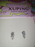 XUPING旭平首飾時(shí)尚星星日常百搭女生耳釘送生日禮物X001130118 星星耳釘 曬單實(shí)拍圖