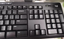 羅技（Logitech）MK120 鍵鼠套裝 有線(xiàn)鍵鼠套裝 辦公鍵鼠套裝 電腦鍵盤(pán) USB即插即用 全尺寸 黑色 曬單實(shí)拍圖