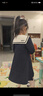 巴拉巴拉童裝女童連衣裙2024秋裝學(xué)院風(fēng)小童寶寶翻領(lǐng)兒童裙子208324111008 曬單實(shí)拍圖