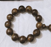 梵心閣金絲楠手串滿(mǎn)波紋陰沉木佛珠老綠料小葉楨楠沉香級烏木文玩送禮 滿(mǎn)水波15mm*15顆 曬單實(shí)拍圖