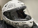 摩雷士（MOTORAX）RSMORAX R50SPRO摩托車(chē)頭盔男女四季百花齊放全盔大尾翼街盔全盔 百花齊放（自帶透明鏡片） M 曬單實(shí)拍圖