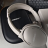 Bose QuietComfort 消噪耳機(jī)系列 頭戴式無(wú)線藍(lán)牙主動(dòng)消噪耳機(jī)  博士頭戴式無(wú)線降噪長(zhǎng)續(xù)航耳罩式耳機(jī) QC45二代-晨霧白 曬單實(shí)拍圖