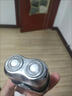 飛利浦（PHILIPS）同款德國品質(zhì)電動(dòng)剃須刀男士2025新款刮胡子刀迷你便攜不留黑點(diǎn)小鋼炮剃須刀生日禮物 槍灰色新升級+刀頭 曬單實(shí)拍圖