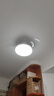 美的（Midea）風(fēng)扇燈餐廳吊扇燈led臥室燈隱形扇葉遙控三防燈具熟睡風(fēng)包安裝 曬單實(shí)拍圖