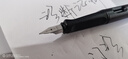 英雄（HERO）鋼筆359 正姿 磨砂黑 F尖薄厚片工藝學(xué)生練字鋼筆 （附加6支墨囊）銥金鋼筆簽字筆 曬單實(shí)拍圖