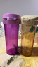特百惠（Tupperware）茶韻500ML塑料杯男女士學(xué)生夏季運(yùn)動(dòng)水杯子戶外便攜大容量 奶茶棕 曬單實(shí)拍圖
