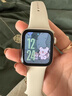 Apple/蘋果 Watch Series 10 智能手表GPS款42毫米銀色鋁金屬表殼青云色回環(huán)式運(yùn)動(dòng)表帶MX1L3CH/B 曬單實(shí)拍圖