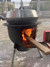 新款一體柴火灶農村家用燒木柴戶(hù)外便攜柴火爐多功能無(wú)煙大鍋臺 買(mǎi)就+爐具【特厚一體沖壓柴火灶】 43cm特厚款+爐具配件+三爐圈 曬單實(shí)拍圖