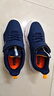 特步兒童童鞋基礎跑鞋男女童全革百搭運動(dòng)鞋 夜藍/晴山藍 35 曬單實(shí)拍圖