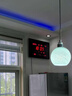 虹泰（HoTai）led數碼電子掛鐘萬(wàn)年歷客廳 創(chuàng  )意日歷表溫濕度鐘 3958節氣  曬單實(shí)拍圖