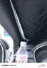 億飾汽車(chē)遮陽(yáng)簾前擋遮陽(yáng)傘隔熱防曬罩車(chē)用遮陽(yáng)板遮光簾前擋風(fēng)遮陽(yáng)罩 雙層超厚頂配款【全車(chē)型通用】配高級收納袋 曬單實(shí)拍圖