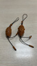 慕思語(yǔ)（MUSIYU）橄欖核手工雕刻小掛件普度觀(guān)音小沙彌老油核單籽掛飾男女文玩吊墜 H011九眼天珠掛件1個(gè) 曬單實(shí)拍圖