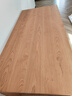 小半餐桌實(shí)木加厚現代日式家具家用小戶(hù)型長(cháng)桌櫻桃木客廳工作臺大板桌 櫻桃木餐桌1.8m 曬單實(shí)拍圖