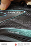 【9成新】布魯克斯（BROOKS）男子Glycerin 22甘油22月光系列緩震跑鞋 極光黑/烏木色 40.5 曬單實(shí)拍圖