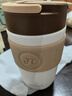 物生物保溫杯女士手持咖啡杯高顏值吸管杯大容量水杯學(xué)生杯子教師節禮物 曬單實(shí)拍圖