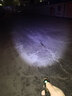 雅格 雅格手電筒戶(hù)外強光led遠射充電騎行變焦長(cháng)續航金屬徒步露營(yíng)夜行 強光炫酷款（多用帶側燈） 曬單實(shí)拍圖
