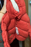 巴拉巴拉童裝兒童羽絨服寶寶男女童2025冬裝新款嬰兒外套保暖上衣泡芙羽絨 紅色小南瓜61003-白鴨絨 100 （充絨量81g 適合2-3歲） 曬單實拍圖