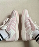 adidas ENTRAP美式校園風(fēng)運動(dòng)少年感復古籃球風(fēng)板鞋男女阿迪達斯   白色/粉色   36 曬單實(shí)拍圖
