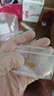 六福珠寶 足金銅錢(qián)黃金吊墜女款掛墜不含項鏈 計價(jià) L01GTBP0010 約0.73克 曬單實(shí)拍圖
