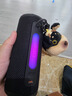 JBL 【全新系列】GRIP霓虹罐藍牙音響戶外便攜音箱家用桌面騎行徒步低音炮 丁禹兮同款 送男友禮物 黑 曬單實拍圖