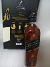 尊尼獲加（JOHNNIE WALKER）洋酒 12年黑牌雙支禮盒裝700ml*2瓶 蘇格蘭調和型威士忌 曬單實(shí)拍圖