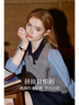 范思藍恩天才少女學院風polo連衣裙女2025夏新款長款收腰裙子2179 藏青色 M 曬單實拍圖