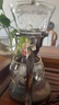 正揚(yáng)玻璃自動(dòng)茶具懶人整套磁吸茶壺防燙高檔泡茶器功夫杯茶盤套裝家用 自動(dòng)(迎客)+金色把杯 曬單實(shí)拍圖