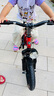永久（FOREVER）兒童自行車(chē)3-6-10-12歲兒童單車(chē)男孩童車(chē)女童自行車(chē) 中國紅 一體輪 后座版 14寸【適合身高90-125】 曬單實(shí)拍圖