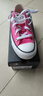 匡威（Converse）官方 All Star男女低幫帆布鞋西瓜紅玫紅色A06569C A06569C 36 曬單實(shí)拍圖