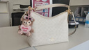 蔻馳（COACH）【品牌直供】女士LAUREL31中號手提單肩斜挎流浪包冰川白CV975 曬單實(shí)拍圖